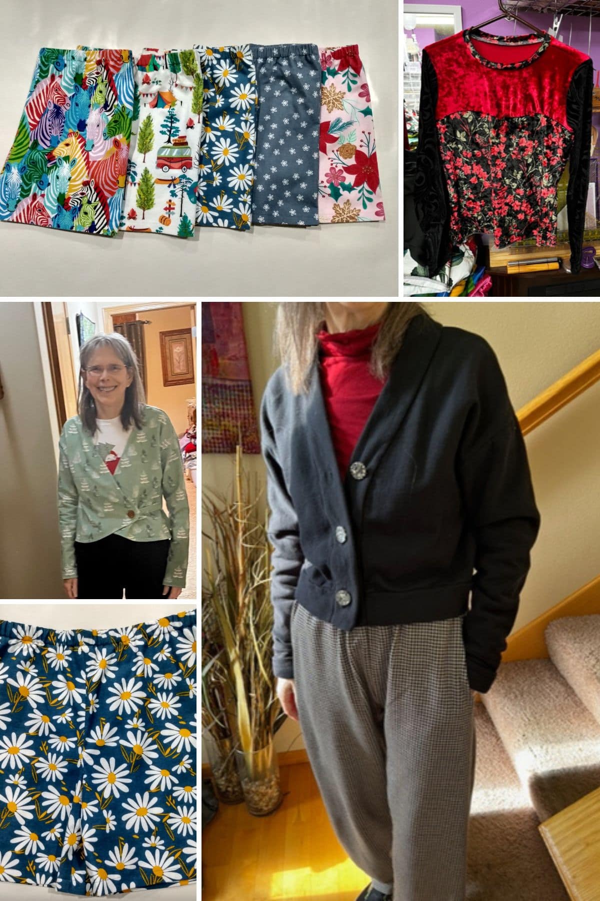 ASG Cedar Rapids members showing off their latest creations.